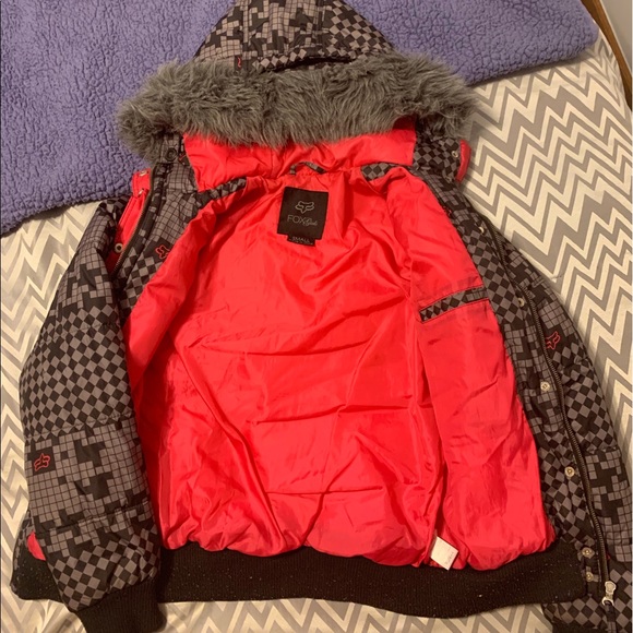 Fox Down Feather Winter Coat - Picture 2 of 5